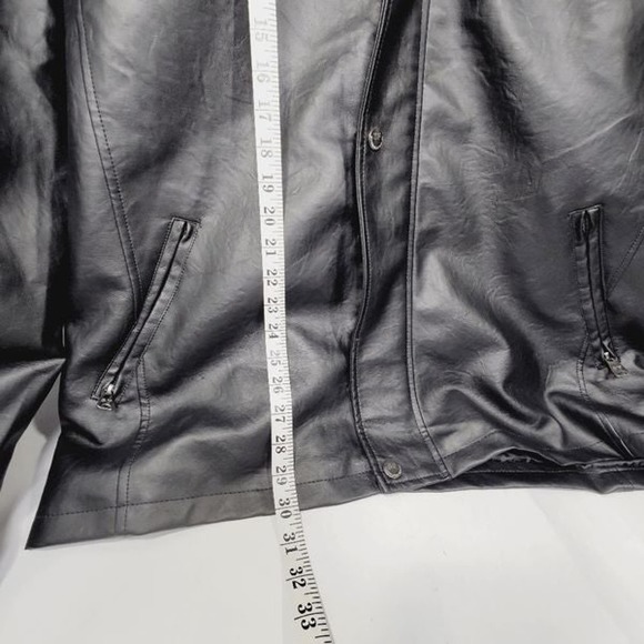 SF Superlative Fashion Italian men's leather jacket - Size large Primo leather - Picture 9 of 11